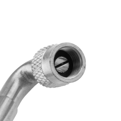 10pcs 135�� Tire Valve Stem Extenders for Car - Silver