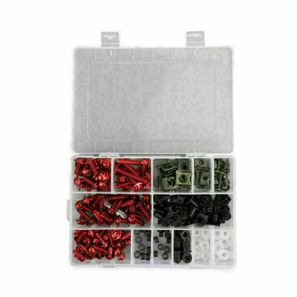 223PCS Red Fairing Screws & Clips Set for BS7 F2