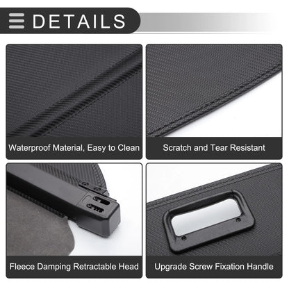 Retractable Cargo Cover for Subaru Forester 2013-2018 Black Carbon Fiber