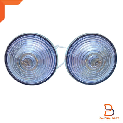 White Lens Turn Signal Parking Light for Willys Jeep CJ (1945-1975)