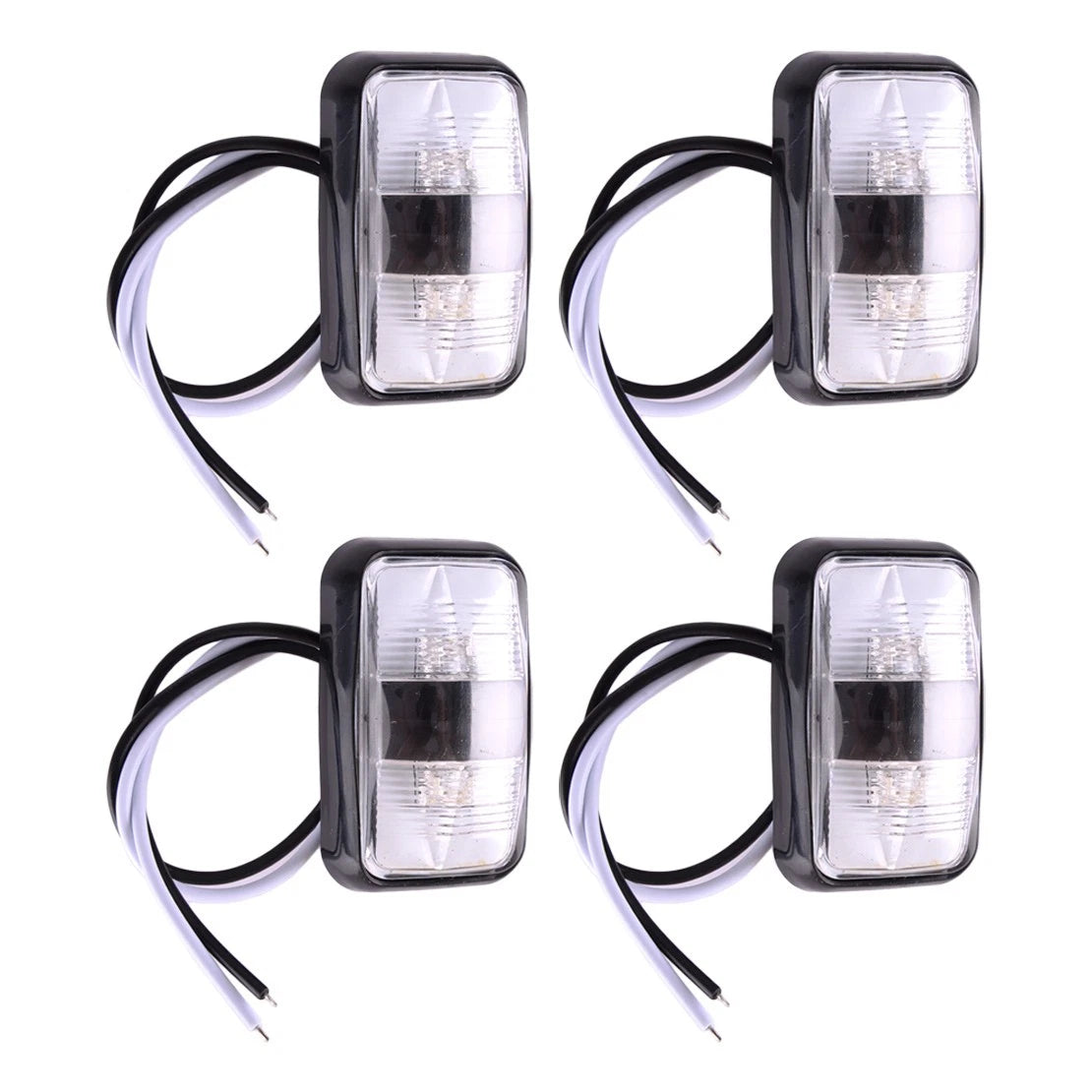 4x LED Side Marker Signal Light for Truck Trailer Caravan