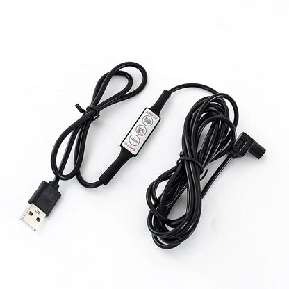 Wireless RGB LED Ambient Light for Car Interior - Remote Control Atmosphere Lamp