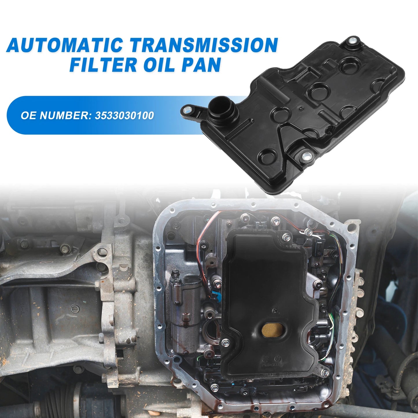 Transmission Fluid Filter Oil Pan for Lexus GS350 (2013-2015)