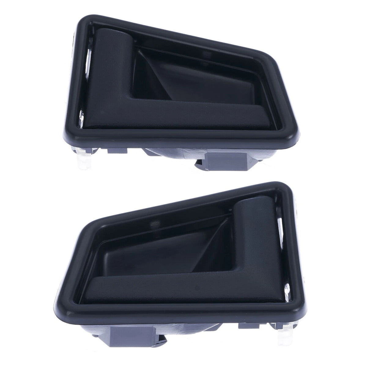 Door Handle Inner Set of 2 for Suzuki Vitara (1998) Black Front & Rear