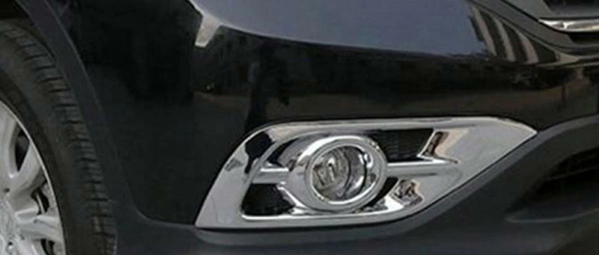 Chrome Fog Light Covers for Honda CR-V (2012-2015)