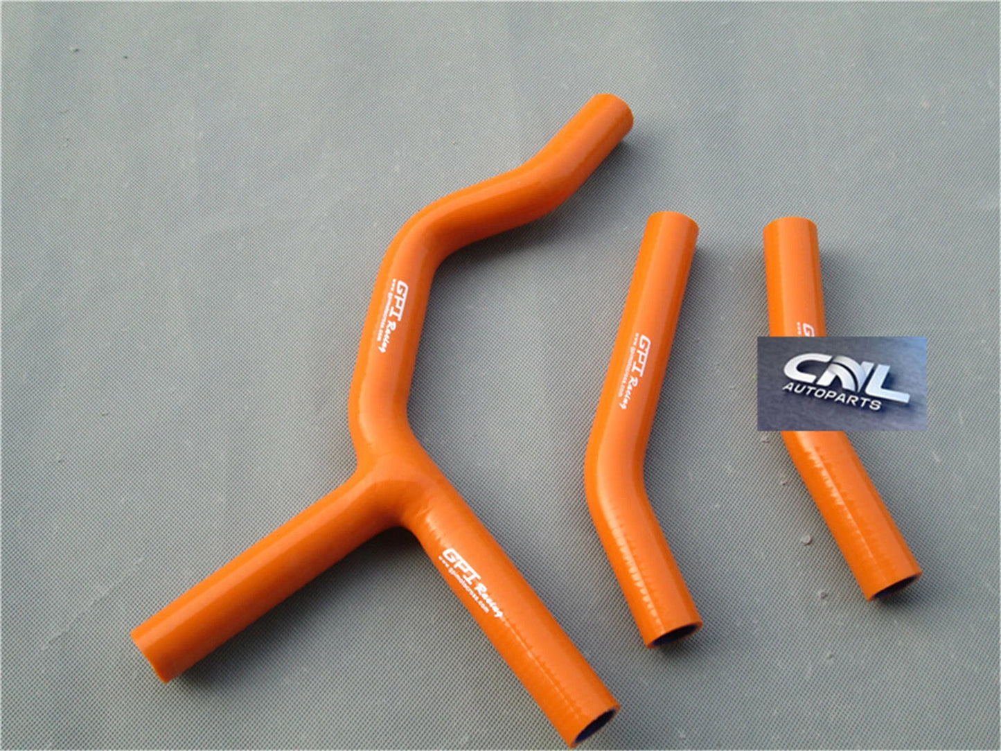 Silicone Radiator Hoses for KTM 125SX 200SX (2003-2006) - Orange 2 x