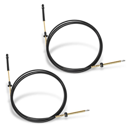 2 x Pcs Throttle Shift Remote Cable for Johnson Evinrude OMC BRP (1979–1994)
