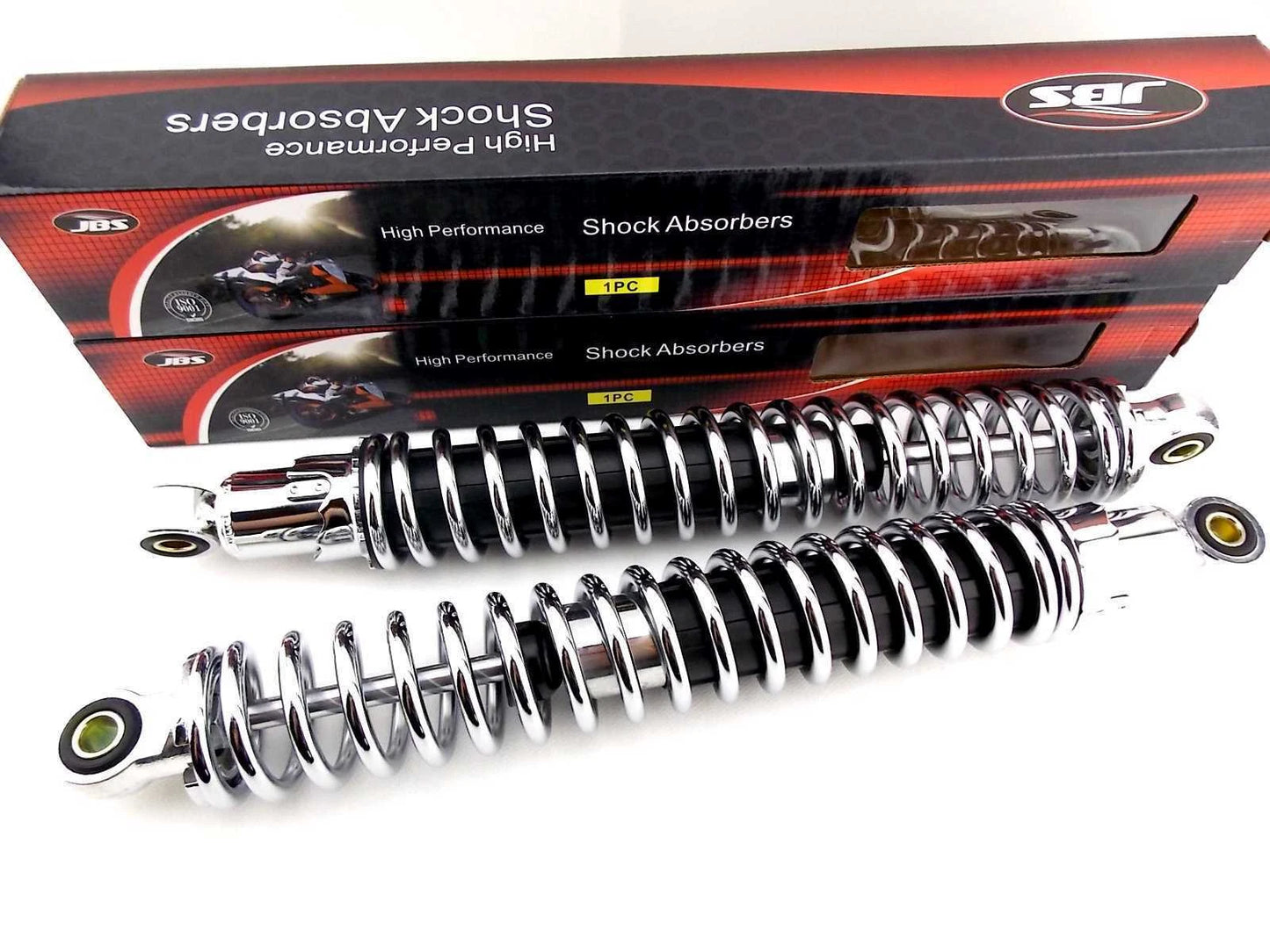 400mm Chrome Rear Shock Absorbers for Suzuki RM400