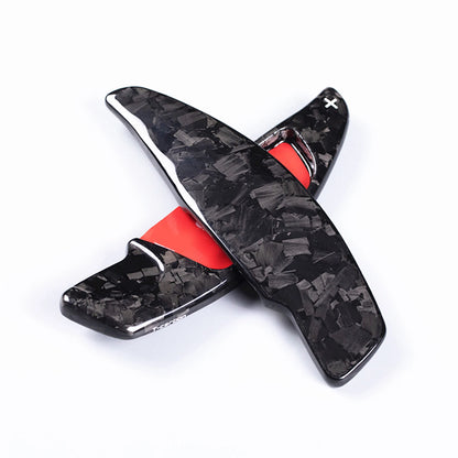 2 x Carbon Steering Wheel Paddle Shift for BMW 5 Series G30 (2018-2023)