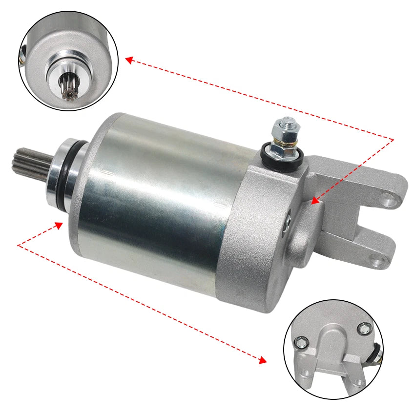 Starter Motor for Derbi GPR125, Mulhacen 125, Terra Adventure 125 (2005-2019)