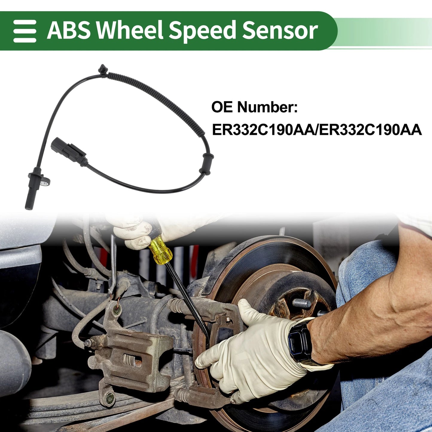 ABS Wheel Speed Sensor for Ford Mustang (2011-2014)