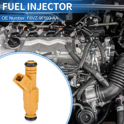 Fuel Injector for Jeep Cherokee 1989-1998 4.0L Yellow (1989-1998)