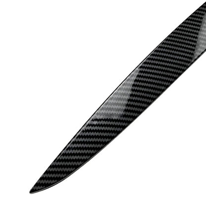 Carbon Fiber Black Headlight Eyebrow Eyelid Cover Trim for VW Golf MK4 (1997-2005)