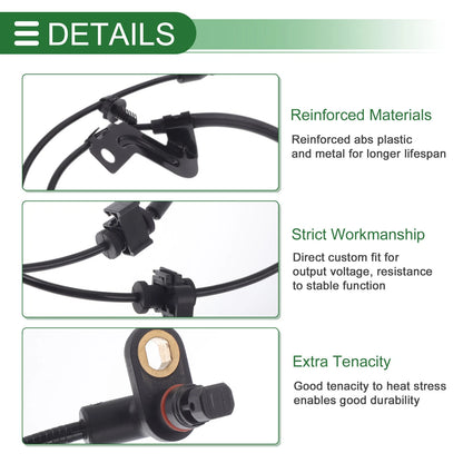 ABS Wheel Speed Sensor for Dodge Journey Left Rear
