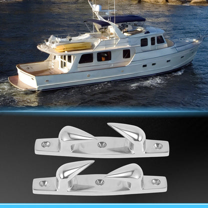 Boat Bow Chock 118 mm Marine 316 Stainless Steel Silver Tone 1 Pair for Boat