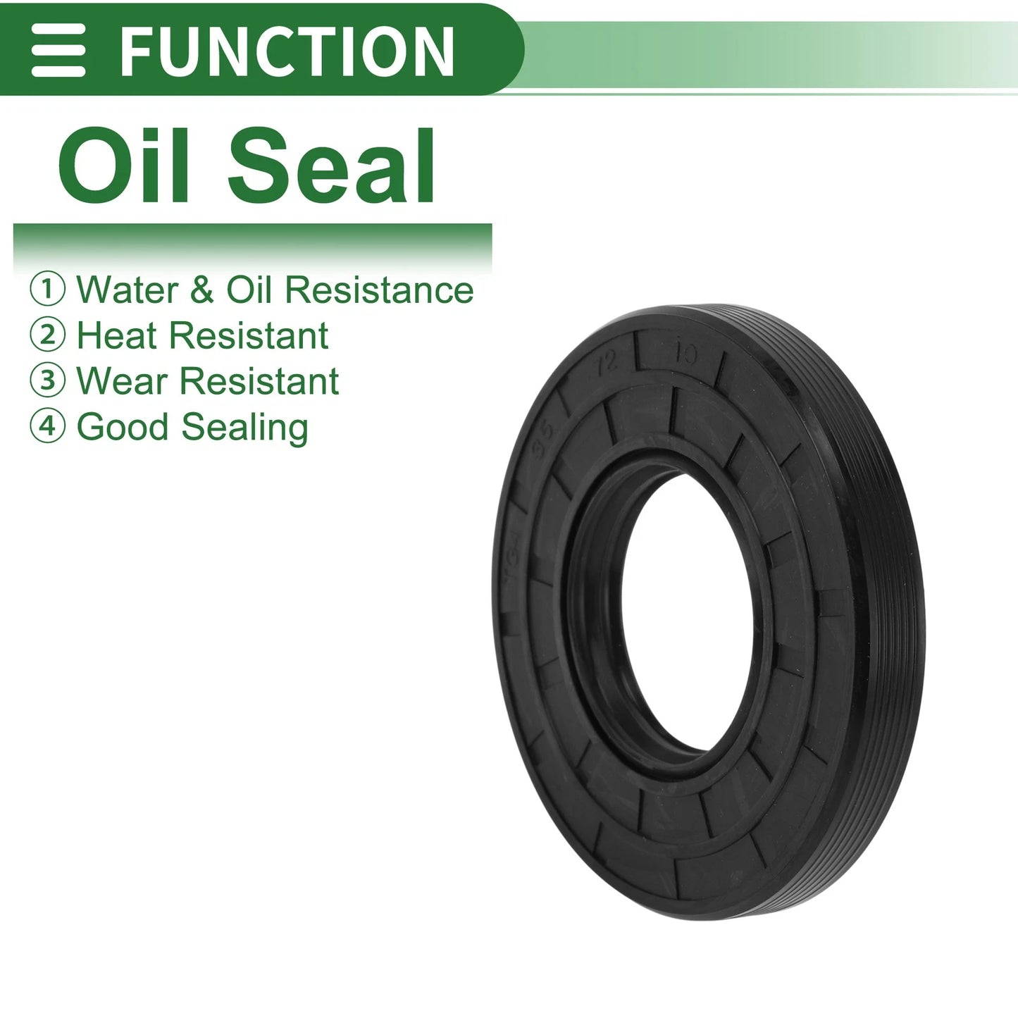 Oil Seal Rotary Shaft Seal 35x72x10mm NBR Rubber for Make Model
