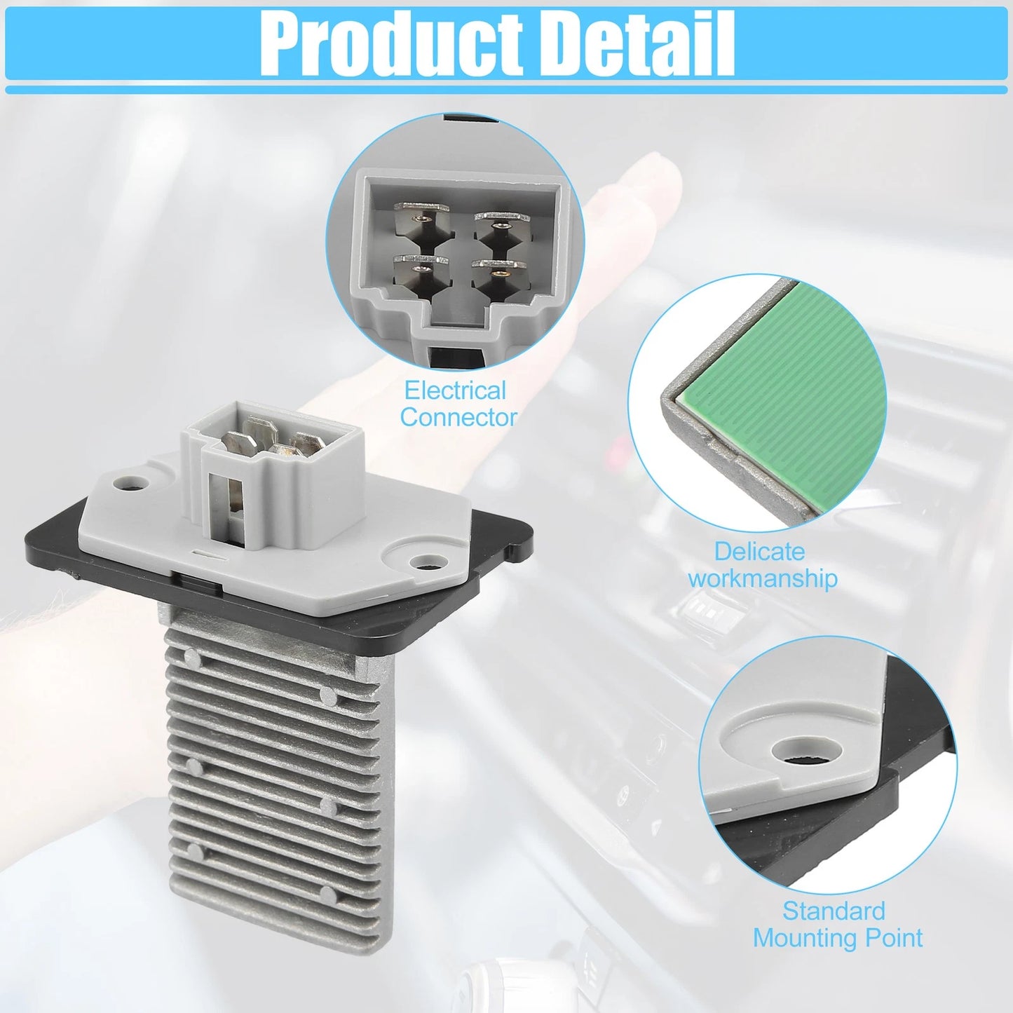 HVAC Blower Motor Resistor for Kia Optima (2001-2006)