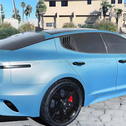 Rear Window Quarter Duct Louver Vent Cover for KIA Stinger (2017–2023)