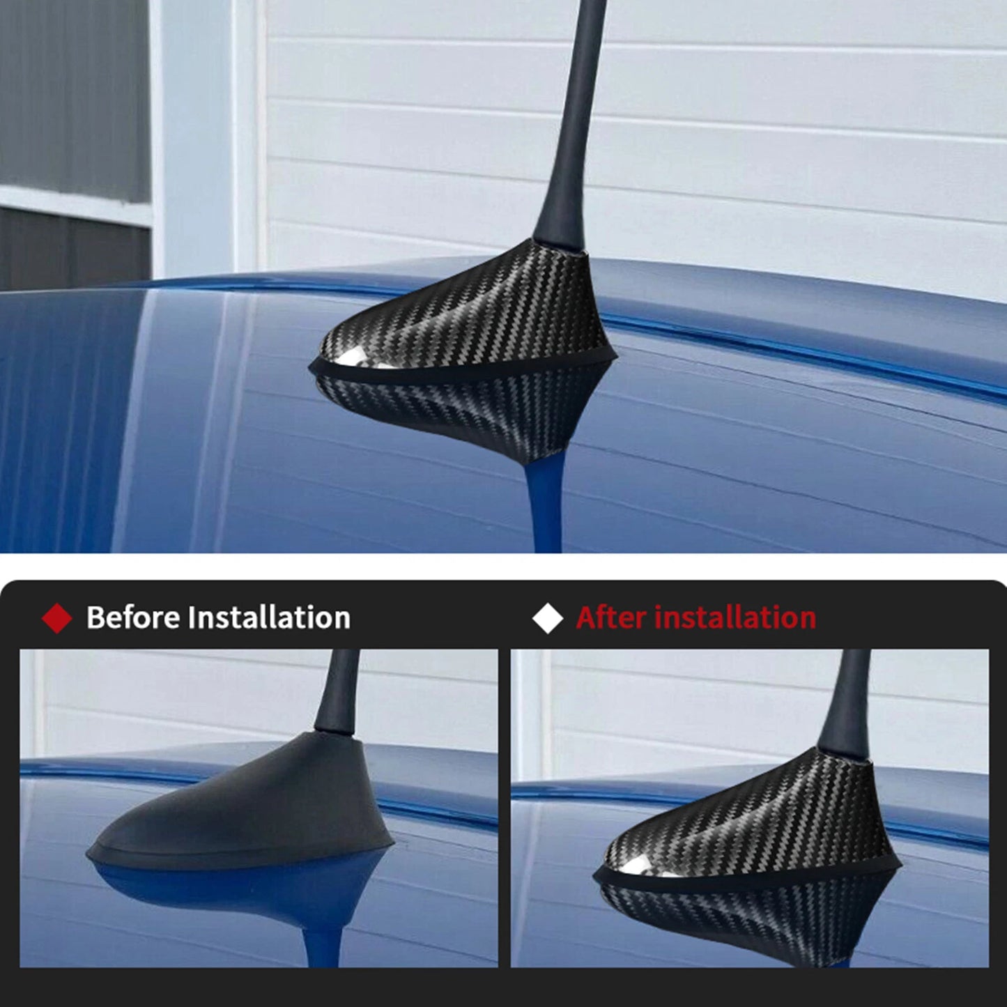Antenna Trim Cover for Fiat 500, Jeep Renegade (2004-2011)