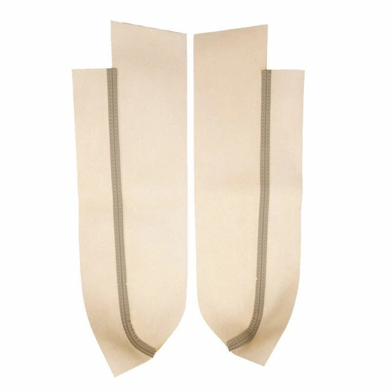 Door Armrest Cover Front Panels Beige 1 pair for Car