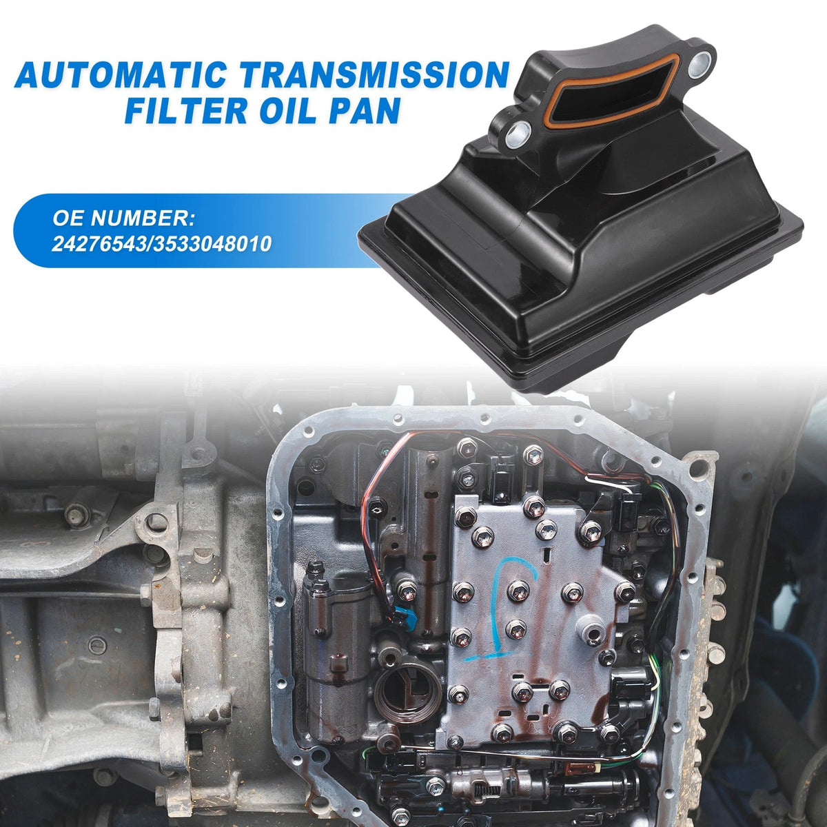 Transmission Fluid Filter Oil Pan for Peugeot 3008 (2008-2023)