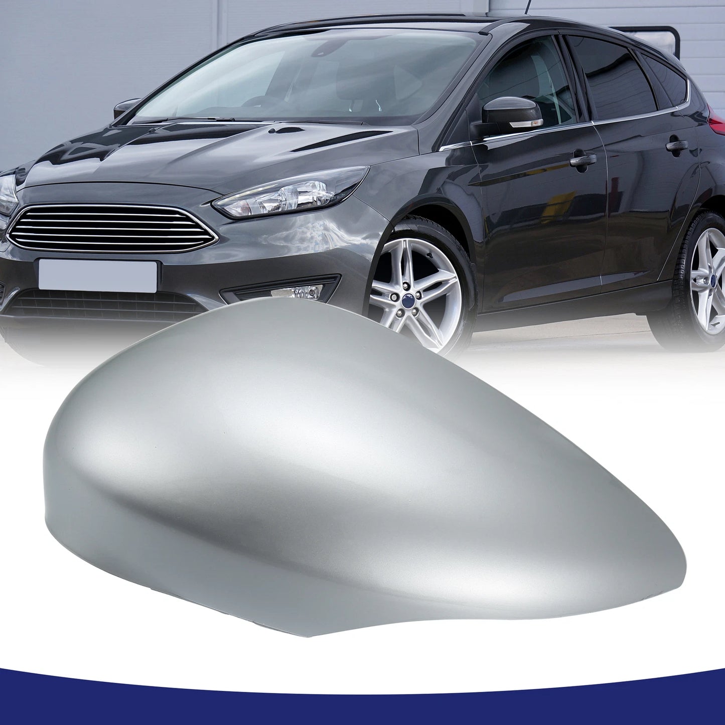 Left Rear View Mirror Cap Cover for Ford Fiesta MK7 (2008-2017)