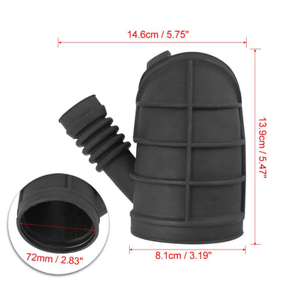 Fuel Air Intake Hose Rubber Black for BMW 330CI (2001-2006)