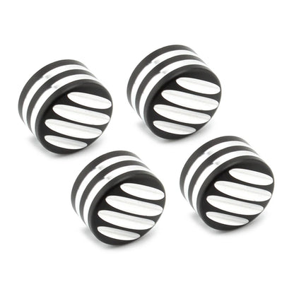 4x CNC Machined Head Bolt Cover Caps for Triumph T120 Thruxton (2016-2023)