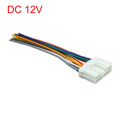 12V Car Male DVD Radio Wire Harness Adapter Connector for Mitsubishi Grandis