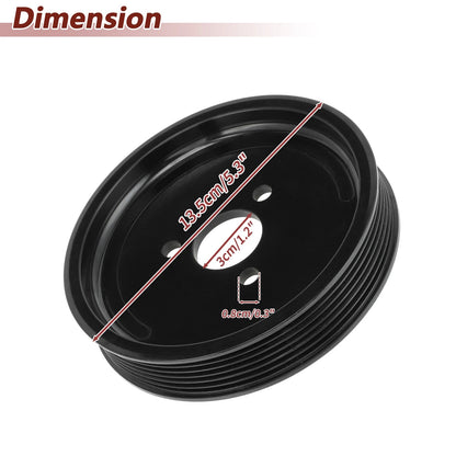 Power Steering Pump Pulley for BMW 320i 323Ci 323i 325Ci 325xi X5 (2001-2006)