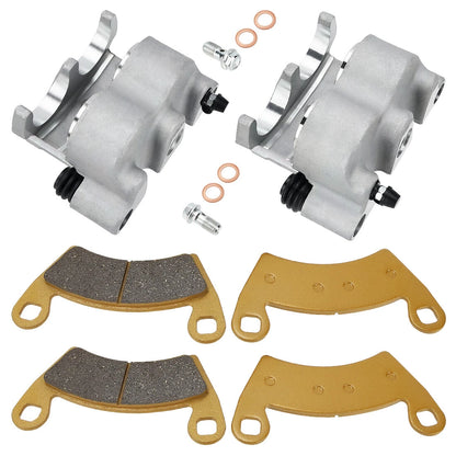 Front Brake Calipers & Pads / for Polaris Ranger Crew XP 900 1000 (2017–2019)