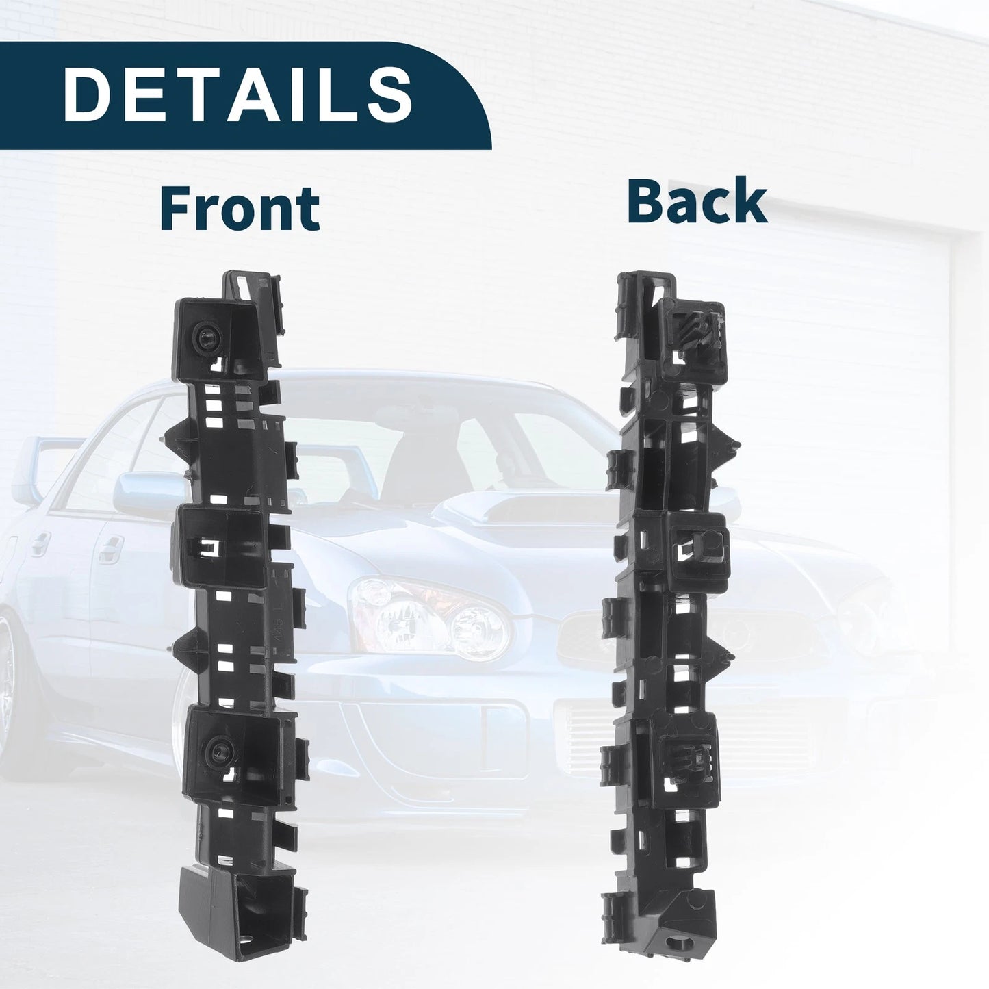 Left Front Bumper Retainer Bracket for Subaru Impreza (2012-2016)