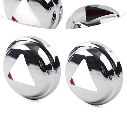 Chrome Turn Signal Light Protection Covers for Scrambler 1200 (2019-2023)