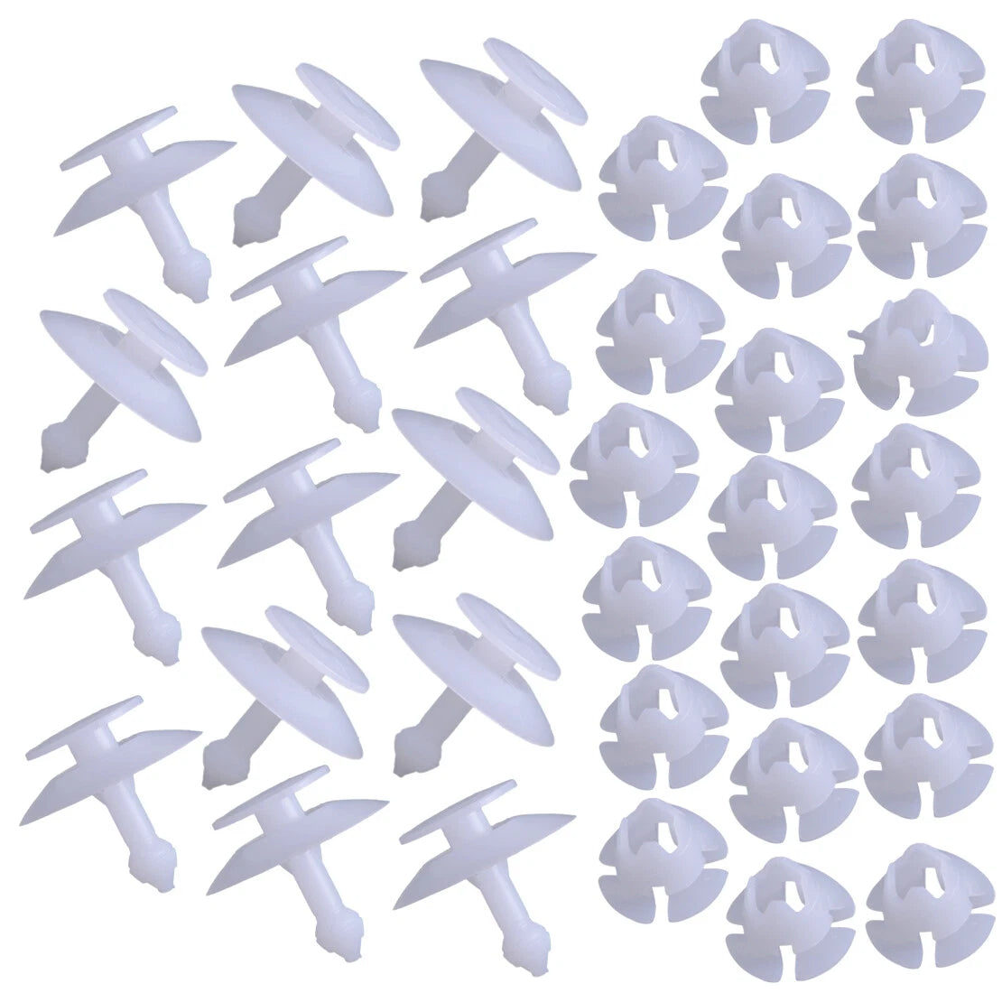 20 x Bumper Fixing Clips for Ford KA (1996-2008)