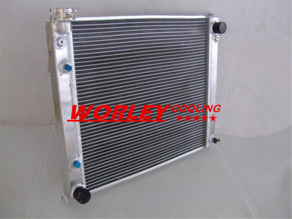 ALUMINUM Radiator & BLACK HOSE for Nissan 300ZX Z32 3.0 TURBO (1989-1997)