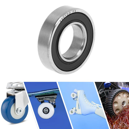 Deep Groove Ball Bearings 12x24x6mm for Scooter Skateboard Wheel