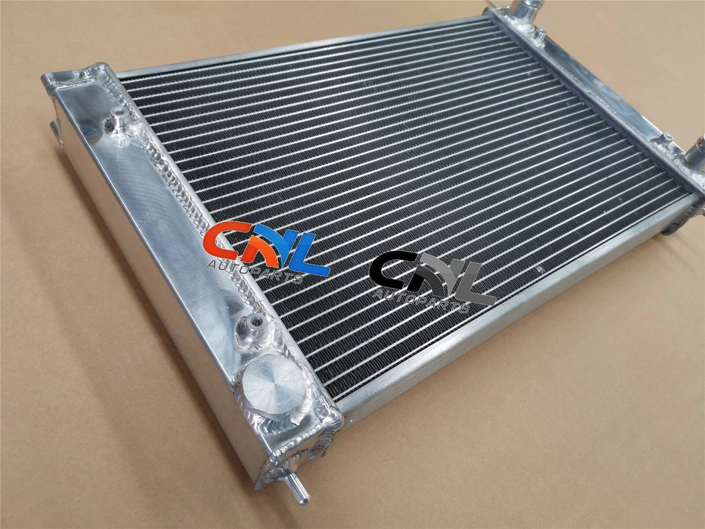 2 Row Aluminum Radiator for VW Golf GTI MK2 1.6 8V 1.8 16V (1986-1992)