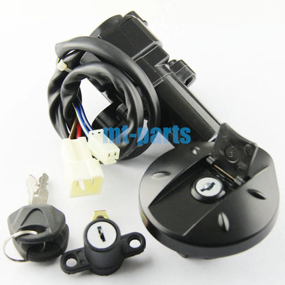 Yamaha XT660R XT660X Ignition Key Switch Fuel Tank Cap Lock Set (2004-2014)