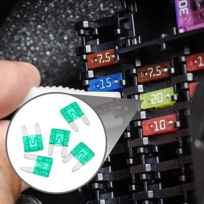 5 x Mini 30AMP APM/ATM Blade Fuses Short Circuit Protection for Car
