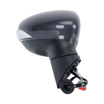 Right Side Door Wing Mirror with Signal Light for Ford Fiesta (2013-2017)
