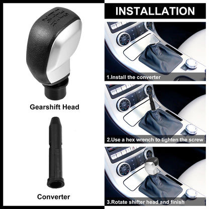 Gear Stick Shift Knob for Peugeot 106 107 205 206, Citroen C2 C3 C4 C5 (2000-2015)