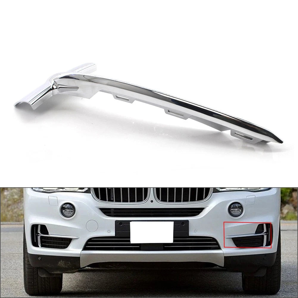 Chrome Front Bumper Grille Trim Left Side for BMW X5 F15 (2014-2018)