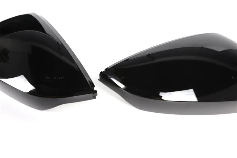 Gloss Black Side Wing Mirror Cap Covers for Audi A3 (2022-2025)
