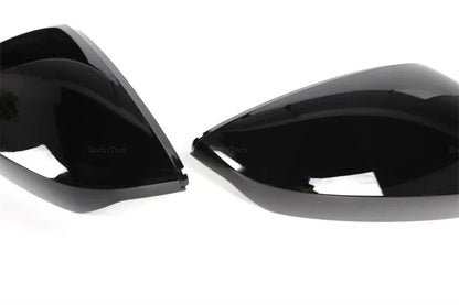 Gloss Black Side Wing Mirror Cap Covers for Audi A3 (2022-2025)