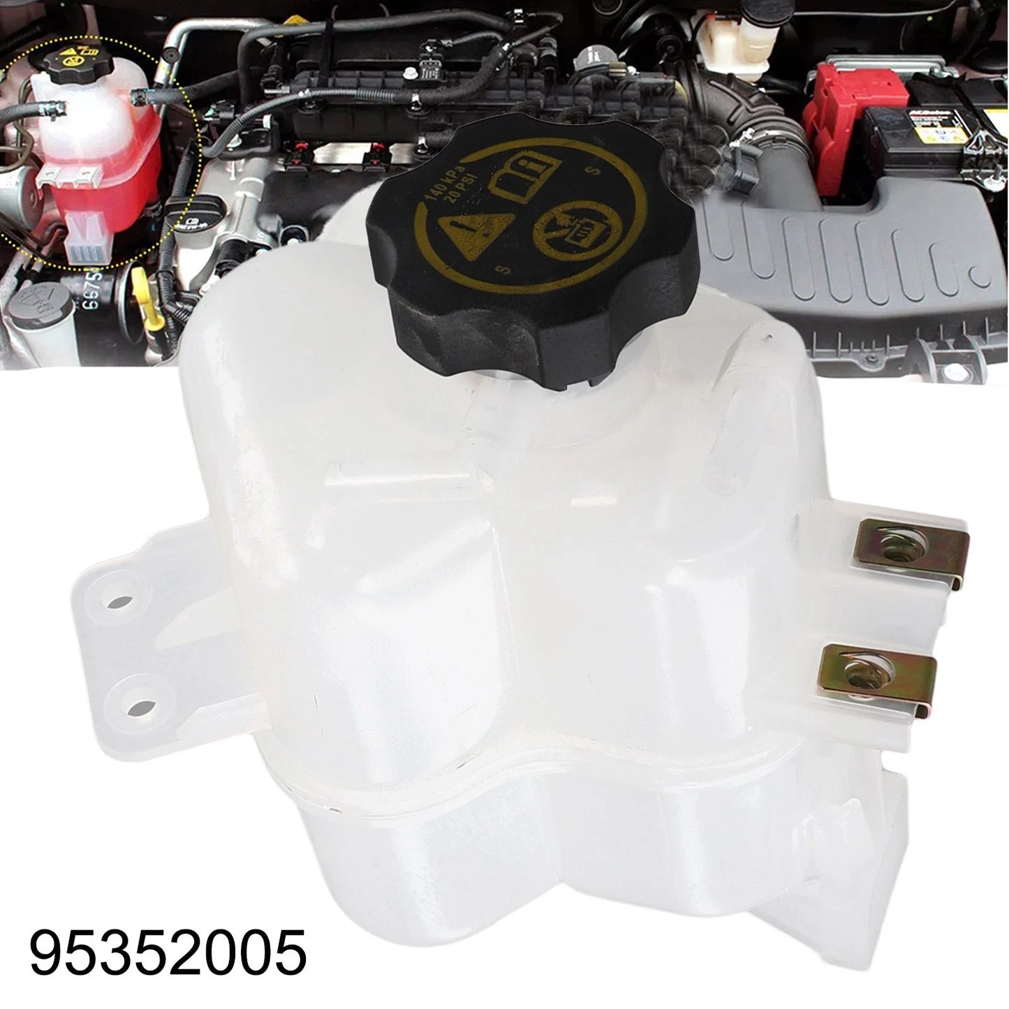 Radiator Bottle for Chevy Spark (2013–2016)