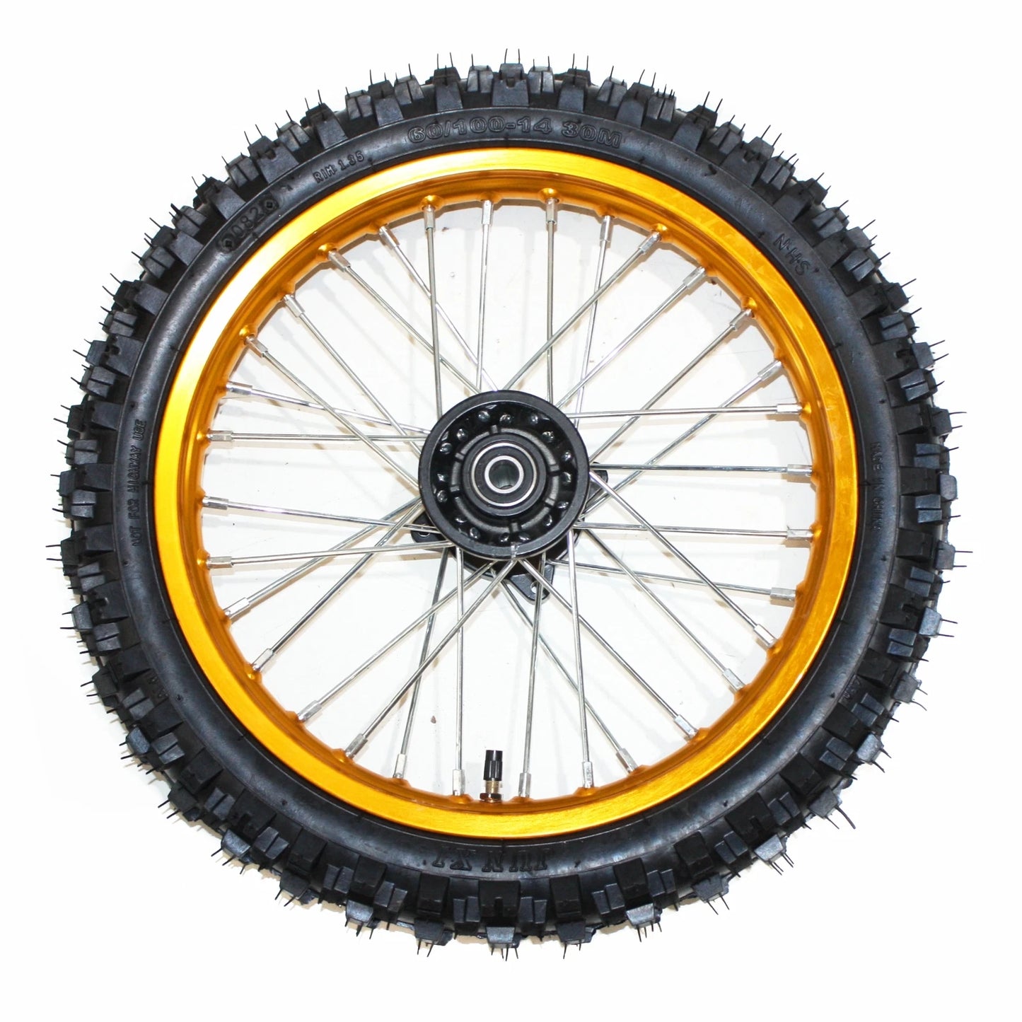 12mm Axle Front Wheel Rim Tire for PIT PRO Dirt Bike (60-100) 14"