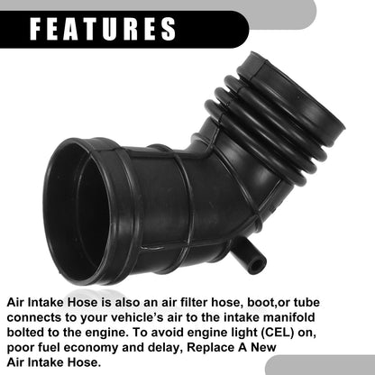 Air Cleaner Intake Hose Tube w/ Clamps for BMW 325Ci 2.5L (2001-2006) 2x