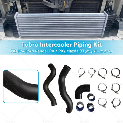 Turbo Intercooler Piping Kit for Ford Ranger PX/PX2, Mazda BT50 3.2L (2011-2023)