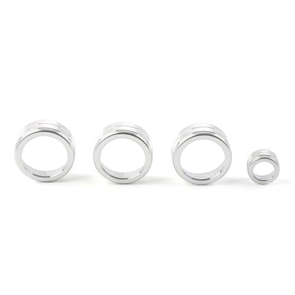 4 x AC Climate Control Knob Ring Covers for Honda Civic (2022 - Present) Silver