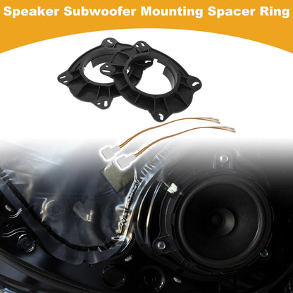Speaker Spacer Ring / 2 x / Tweeter Adaptor for Toyota Camry (2006–2017)